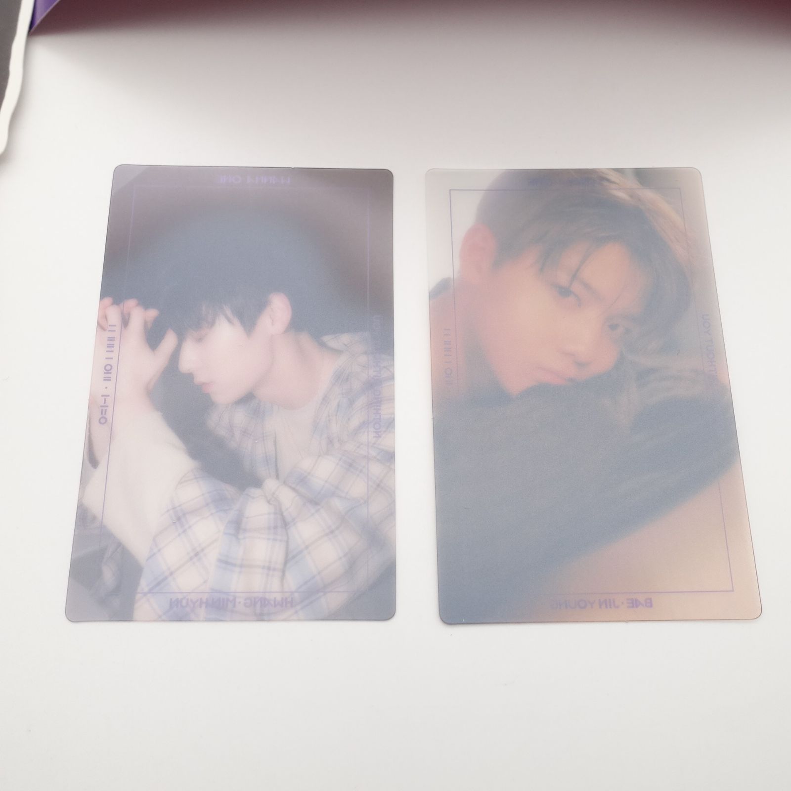 Wanna One 1-1=0 (NOTHING WITHOUT YOU) フォトブック リリックカード