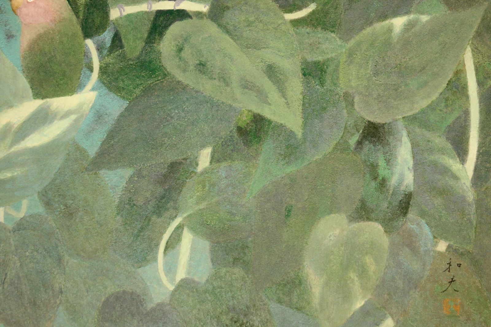加倉井和夫 「小禽」 日本画 絵画 - メルカリ