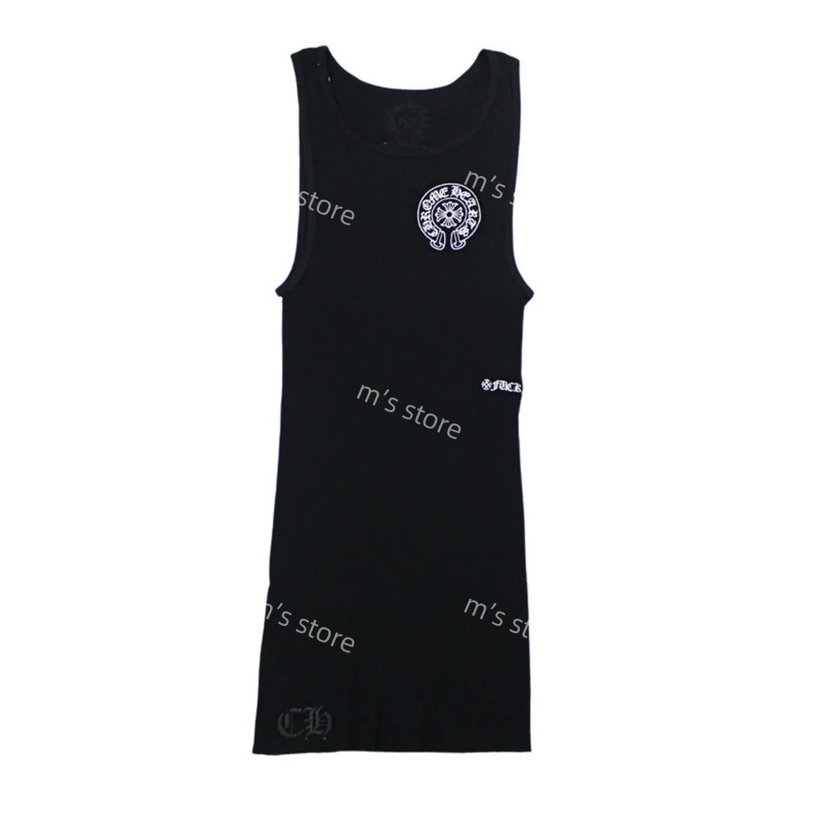 新品 chromehearts クロムハーツ タンクトップ ブラック - メルカリ