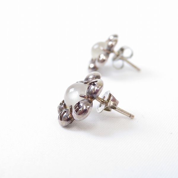 ae ケンゾー KENZO ピアス フラワー 花 シルバー 925S Silver