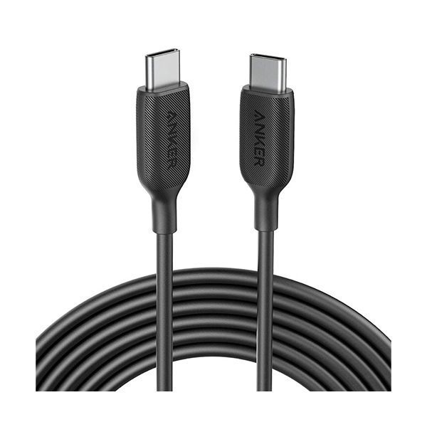 アンカージャパン ANKER PowerLine III USB-C＆USB-C 2.0 ケーブル 3.0m ブラック A88540111本