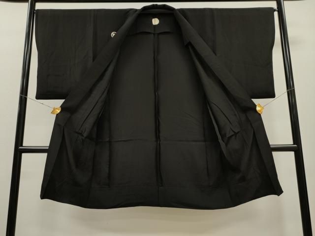 平和屋着物○男性 黒紋付 羽織セット 正絹 逸品 CAAT9295dy - メルカリ
