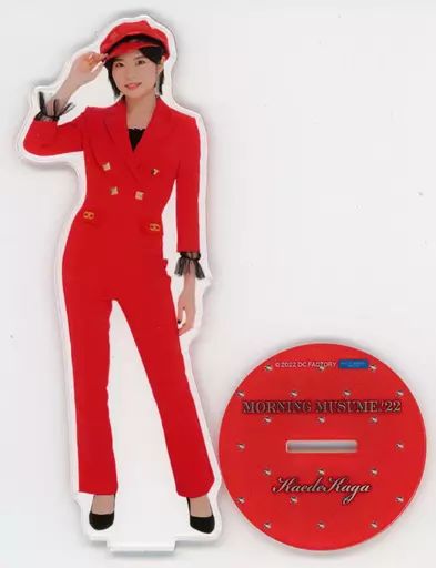 雑貨　加賀楓 BIGアクリルスタンド(スペシャルver.) 「モバガチャ モーニング娘。’22 ～SINGIN’ TO THE BEAT～ 加賀楓卒業スペシャル」 スーパーレア景品 中古】アクリルスタンド・アクリルパネル 加賀楓 BIGアクリル