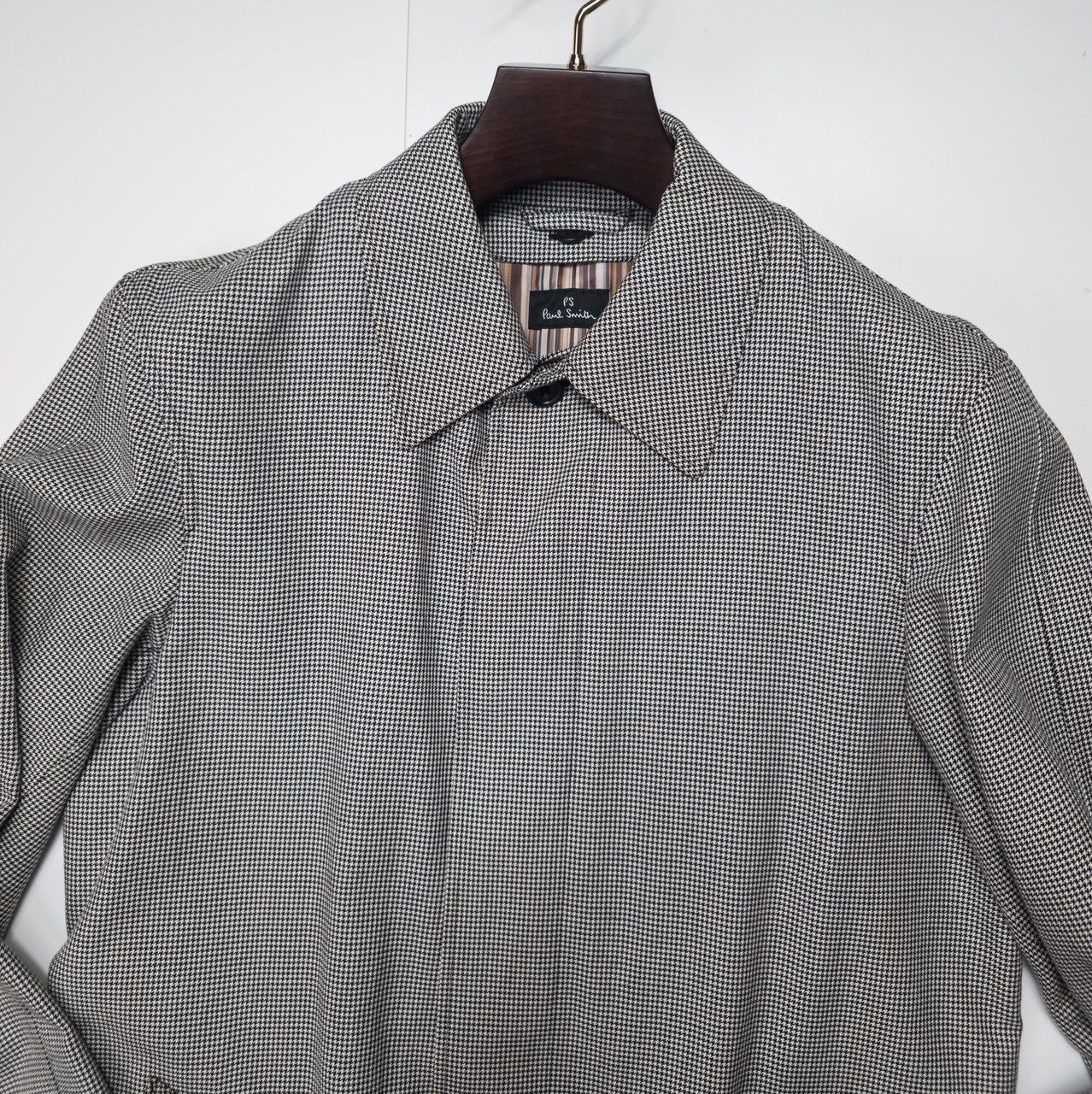 極美品 ポールスミス ステンカラーコート カシミヤ100% 【楽天市場