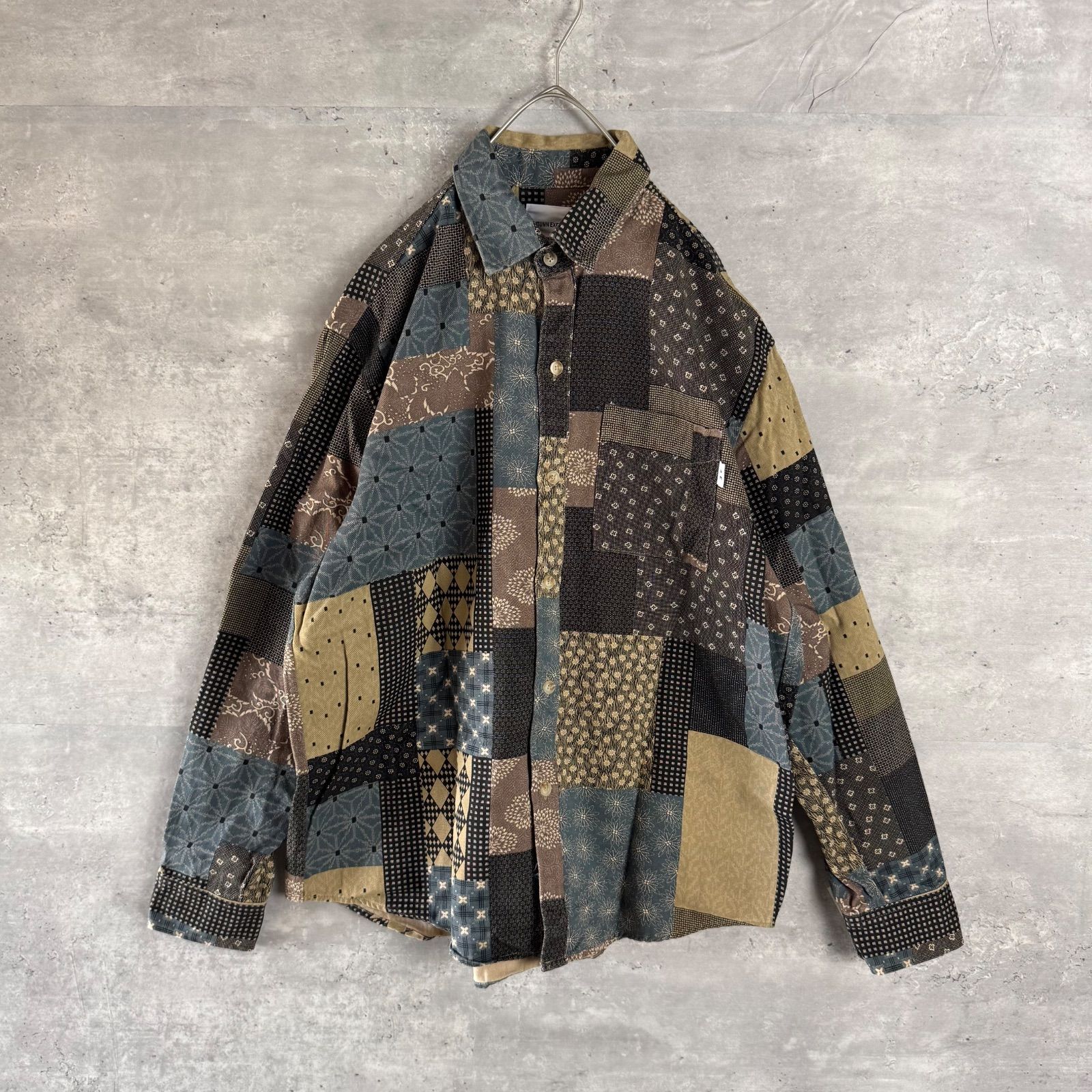 ENFOLD　エンフォルド　ウール混ラインステッチカーディガン　ニットコート ENFOLD エンフォルド ウール混ラインステッチカーディガン