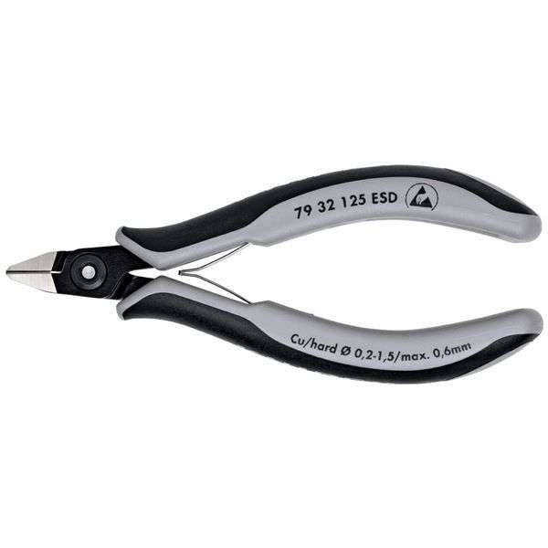 KNIPEX クニペックス 7932-125ESD エレクトロニクスニッパー