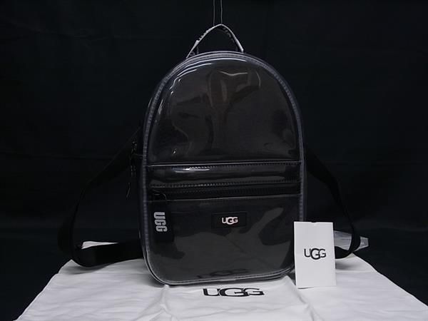 UGG アグ ダニー 2 ミニ ビニール×ナイロン リュックサック バックパック レディース ブラック系 FP5830