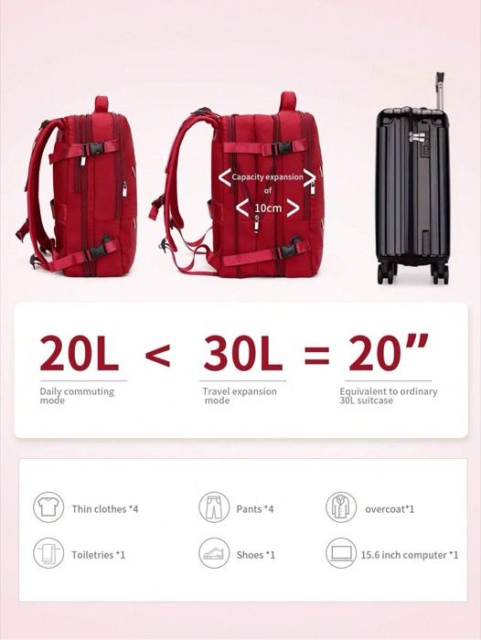 コーデュロイバックパック 大容量