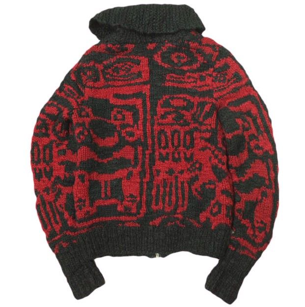 RRL ダブルアールエル HAND KNIT NATIVE SHAWL COLLAR CARDIGAN ハンド