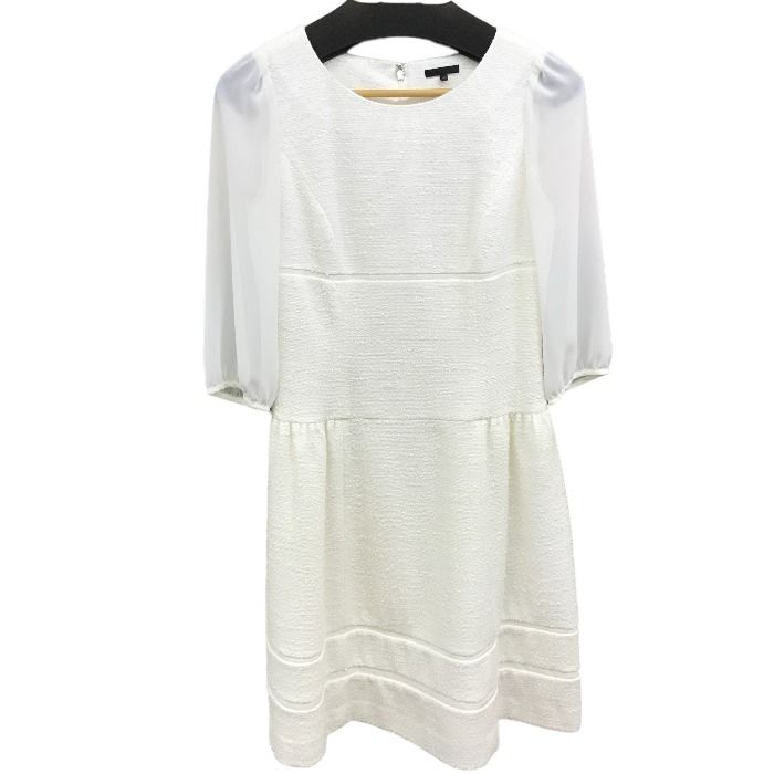 to be chic トゥービーシック ツイードワンピース W5J21-674-02
