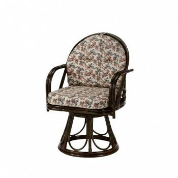 今枝商店 Romantic Rattan 籐回転座椅子 ハイタイプ S254B