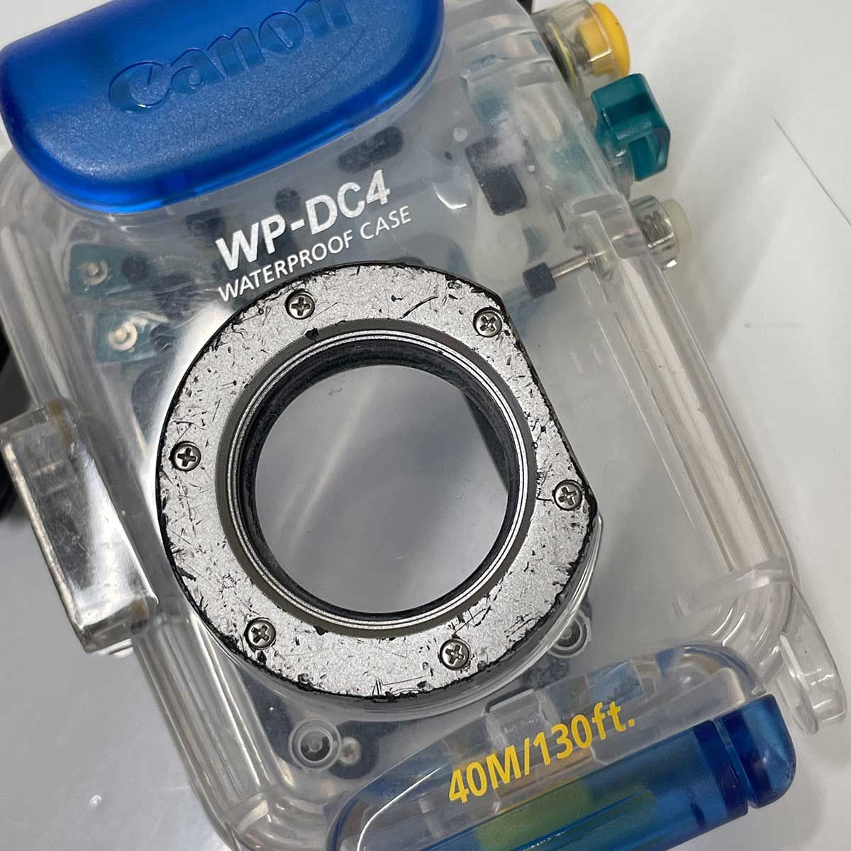 CANONキャノン IXY DIGITAL 320 PC1037 防水ケース付き Canon ウォータープルーフケース IXY DIGITAL 70用 カメラ防水
