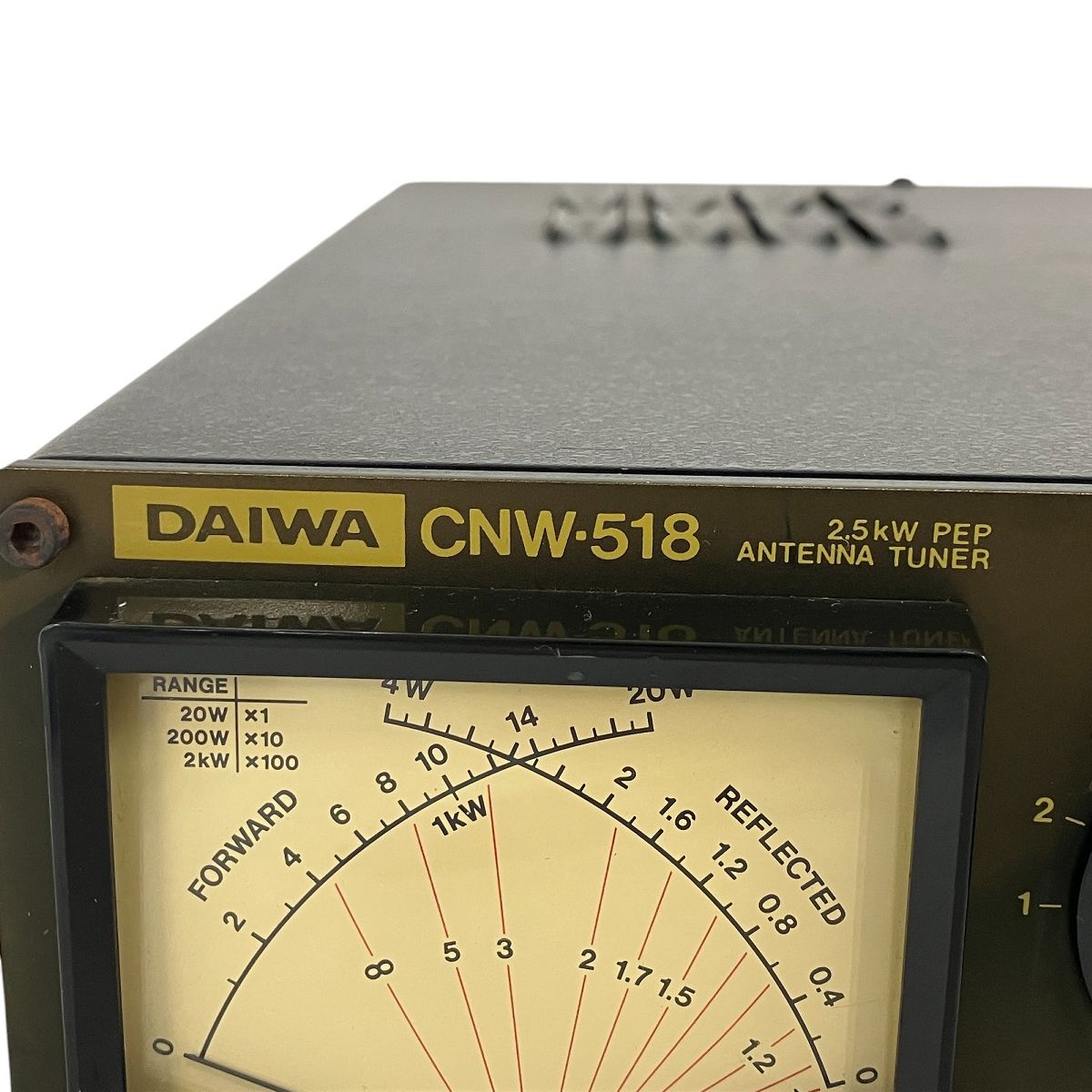 DAIWA CNW-518　チューナー DAIWA ダイワ CNW-518 2.5kW PEP ANTENNA TUNER アンテナ