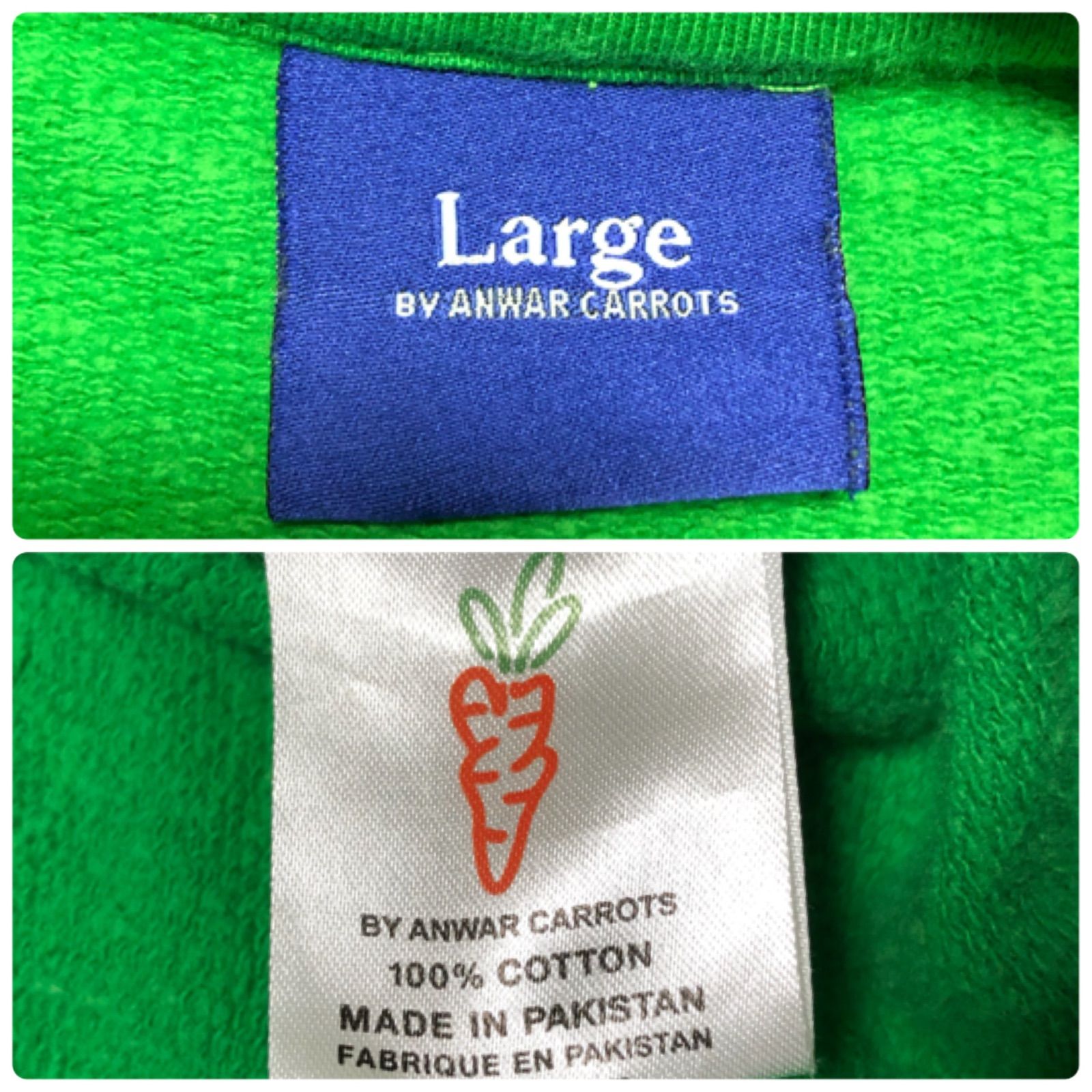 FR2 × Carrots ZIP UP SWEAT HOODIE スウェットフーディー パーカー  