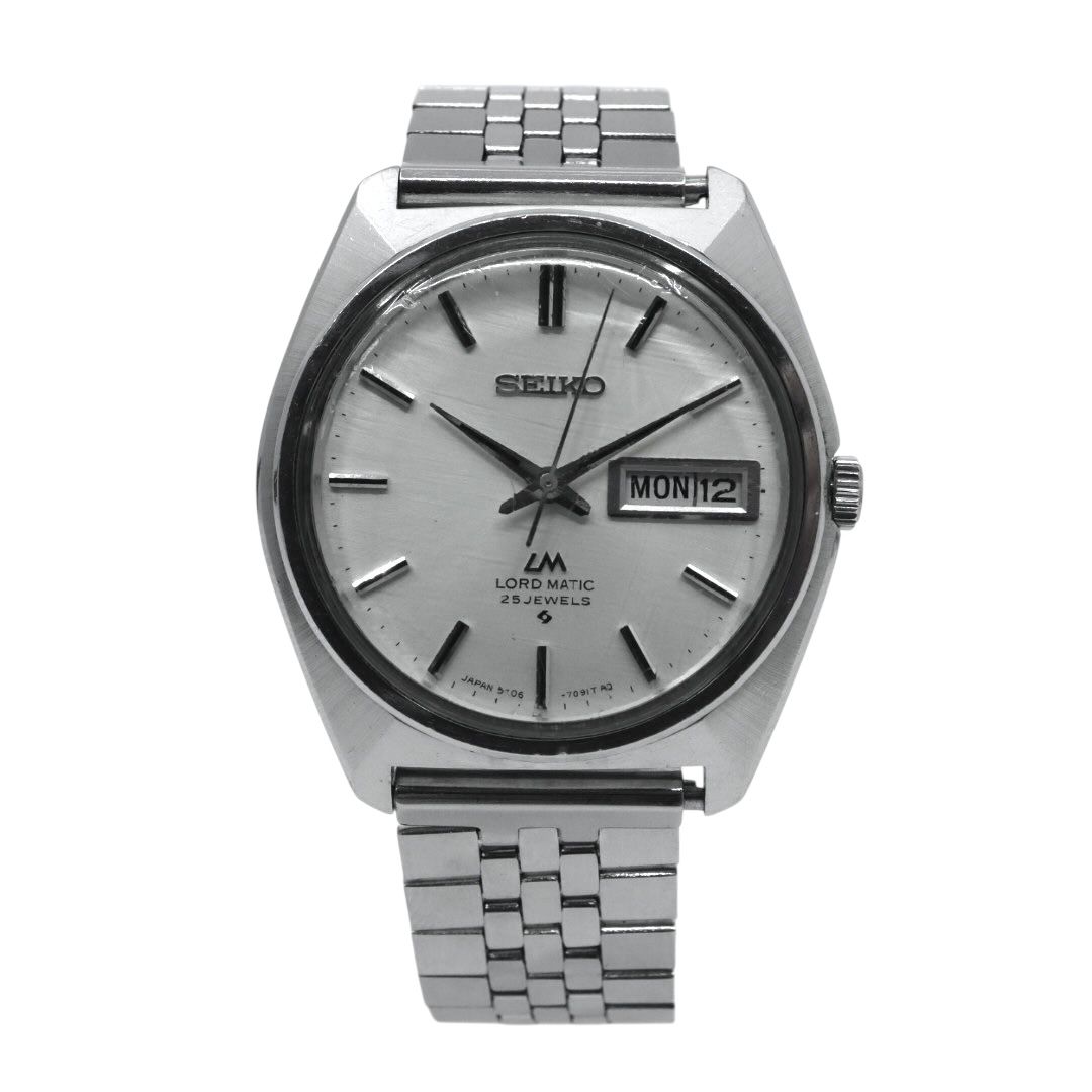稼働品】 seiko セイコー ロードマチック 腕時計 5606-7000 自動巻き