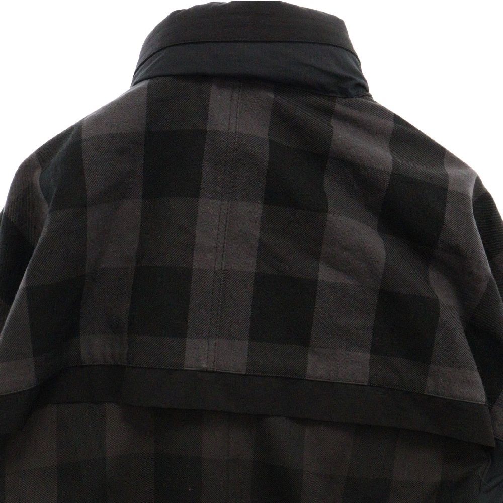 Sacai (サカイ) 22SS Buffalo Check Blouson チェック柄 ポリエステル 