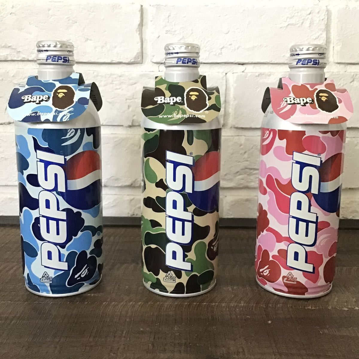 PEPSI A BATHING APE BAPE エイプ ペプシコーラ ２本セット - メンズ 