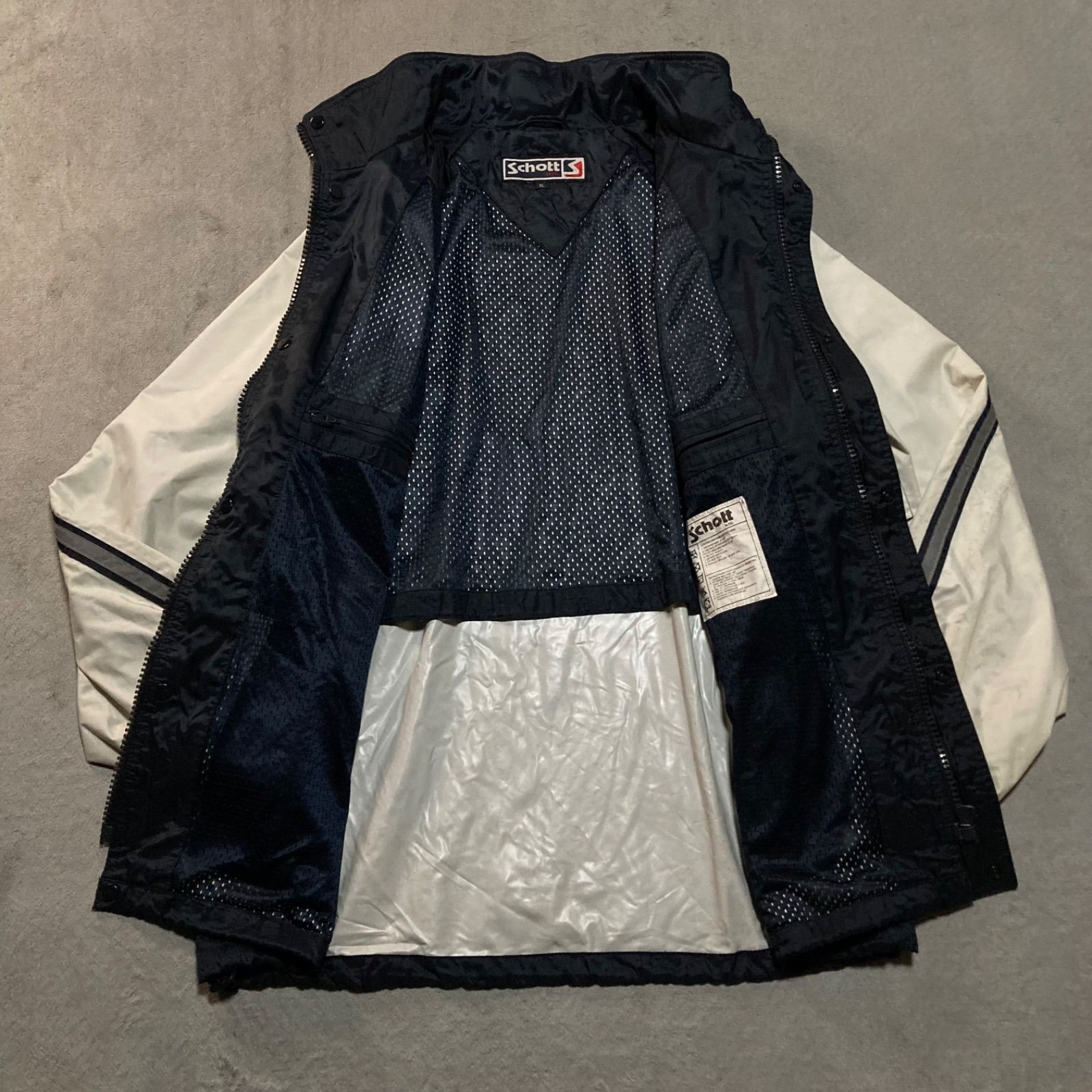 Schott ショット NylonJacket ナイロンジャケット パーカー フード収納 