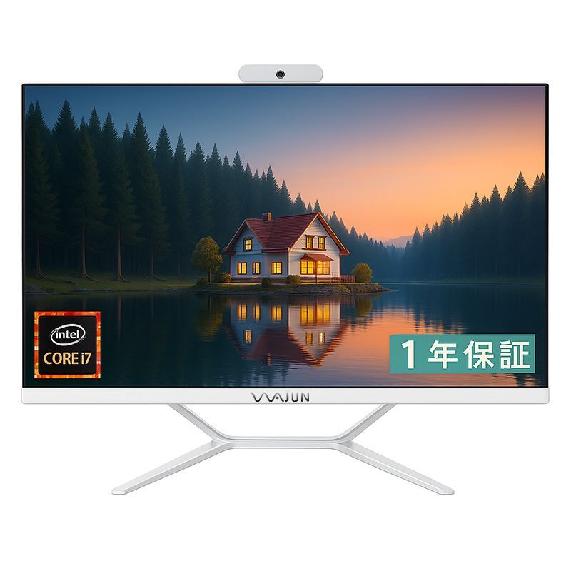 2025年発売 大人気 24型 新品 一体型PC デスクトップ 【i7】 SSD256GB