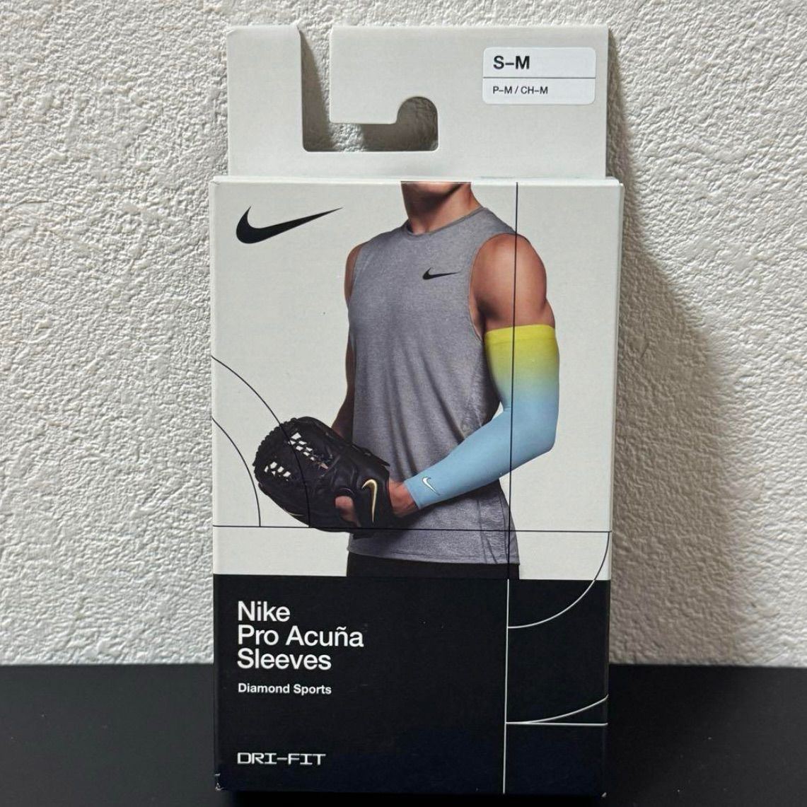 ナイキ　アクーニャJrモデル　アームスリーブ　NIKE　アームカバー NIKE Pro アクーニャJrモデル ブルー アームスリーブ ナイキ