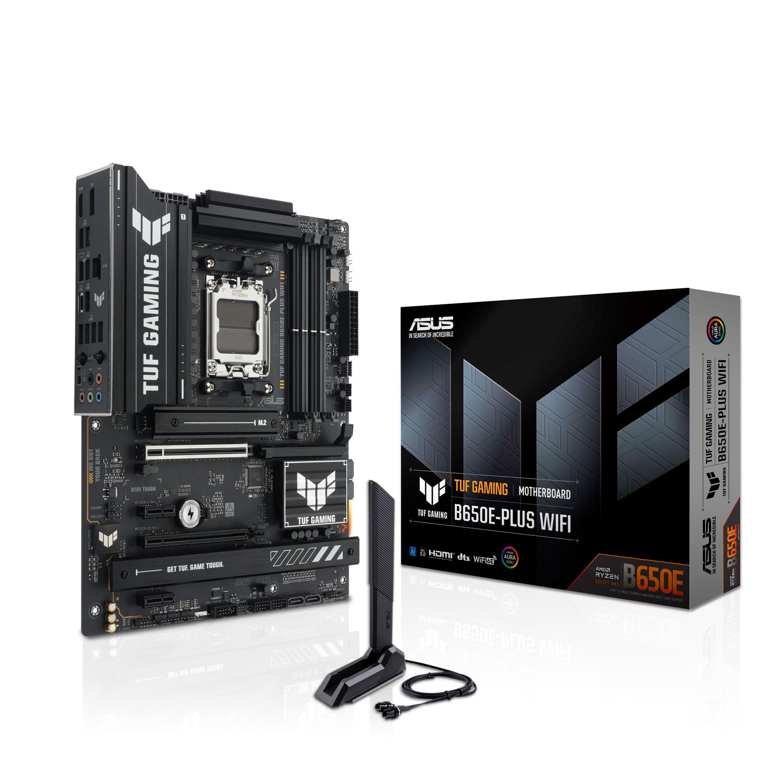 ASUS AMD Ryzen 9000 - 8000 - 7000 シリーズ AM5 対応 ATX マザーボード TUF GAMING B650E-PLUS WIFI 正規代理店品