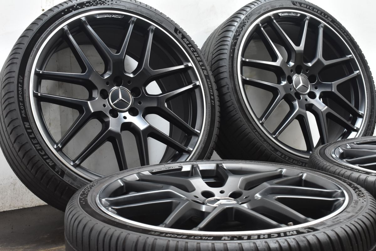 メルセデスAMG H247 GLA45S 純正 21in 8.5J 51 ミシュラン パイロットスポーツEV 255 35R21 A2474012300 RONAL GLB
