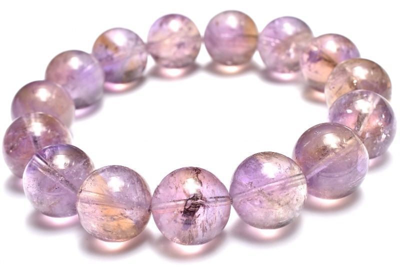 15.【高品質】アメトリン　天然石ブレスレット 楽天市場】【一点もの・トップクオリティ】ボリビア産アメトリン