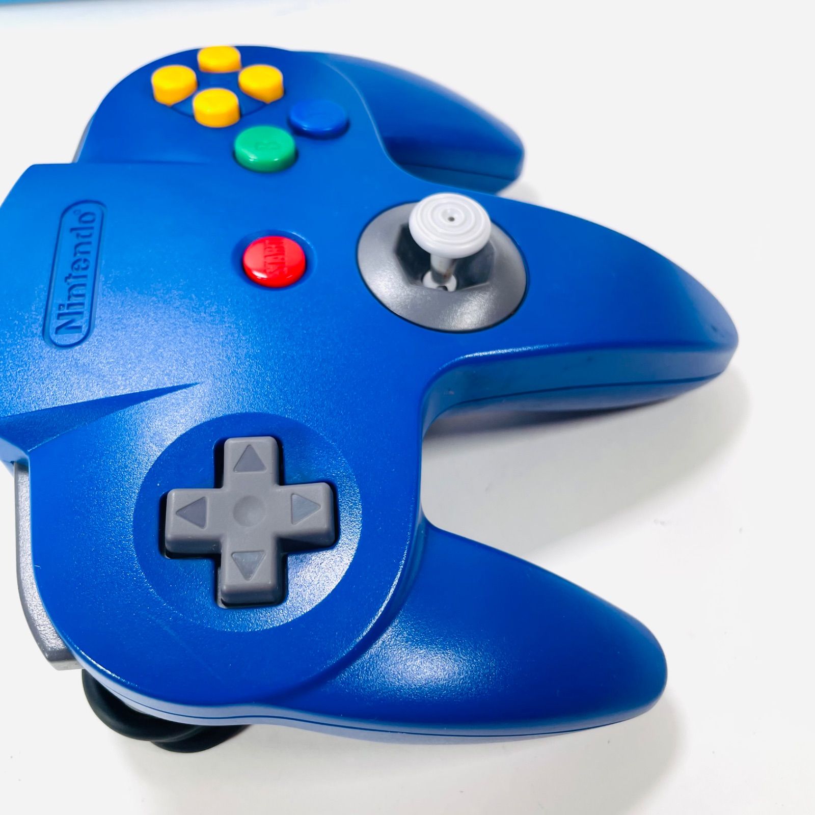 NINTENDO 64 - ニンテンドー64 新品未使用　コントローラーブロス　ブルー　希少　箱付き NINTENDO 64 - ニンテンドー64 新品未使用 コントローラーブロス