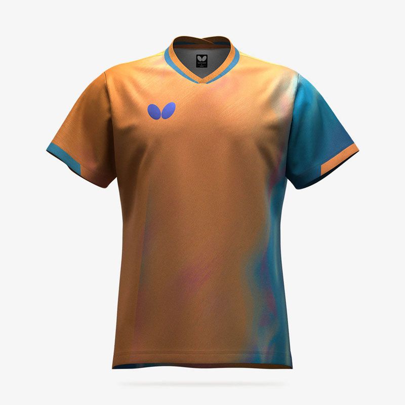 BUTTERFLY バタフライ インフィリア シャツ 卓球 ウェア シャツ 47220 051 オレンジ