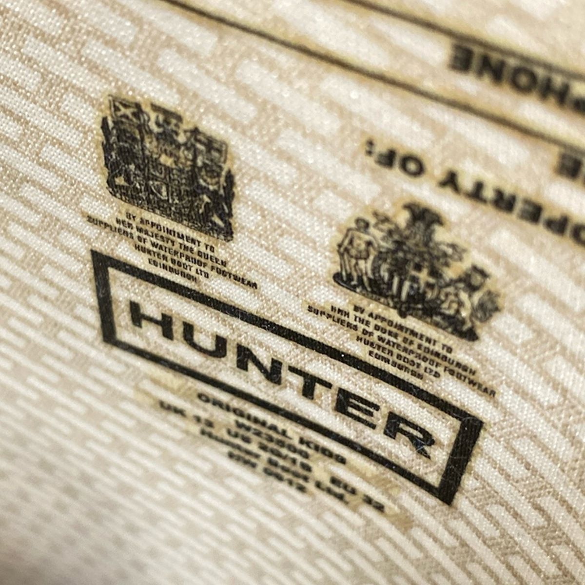 ハンター レインブーツ