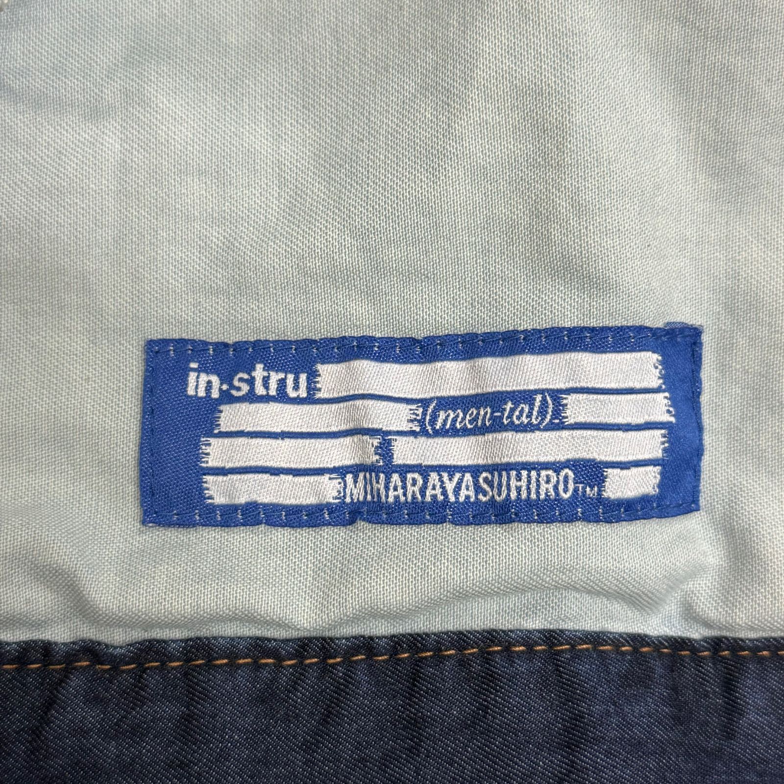 定価42900円 in・stru(men-tal). Maison MIHARA YASUHIRO Tencel Denim 