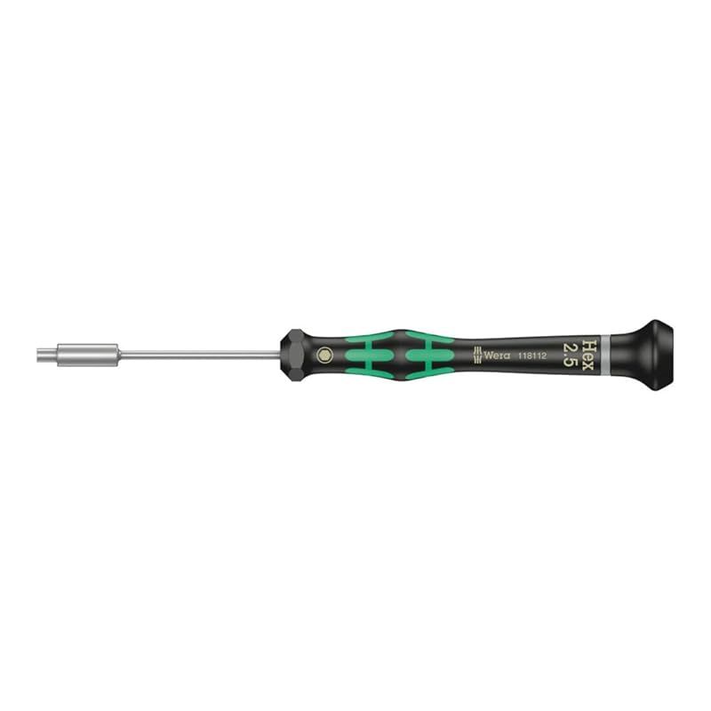 WERA ヴェラ 精密用ナットドライバー 六角サイズ2.5mm 軸長60mm 0