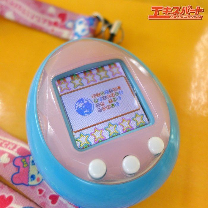 希少 たまごっち ID ミルキーブルー 動作品 ステッカーセット 2番 公田店