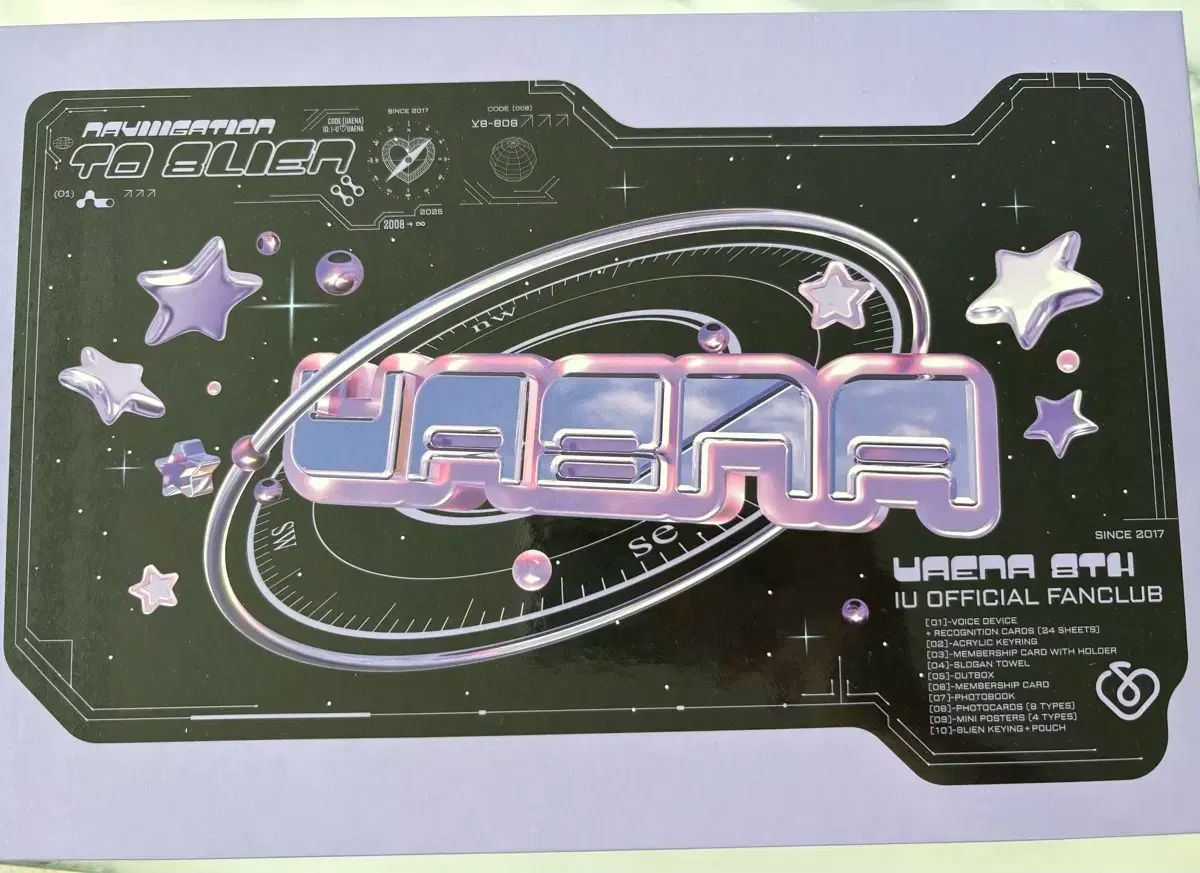 iu アイユ　ファンクラブキット　グッズ IU(アイユ) ユエナ UAENA 8 ギー ファンクラブ キット KIT