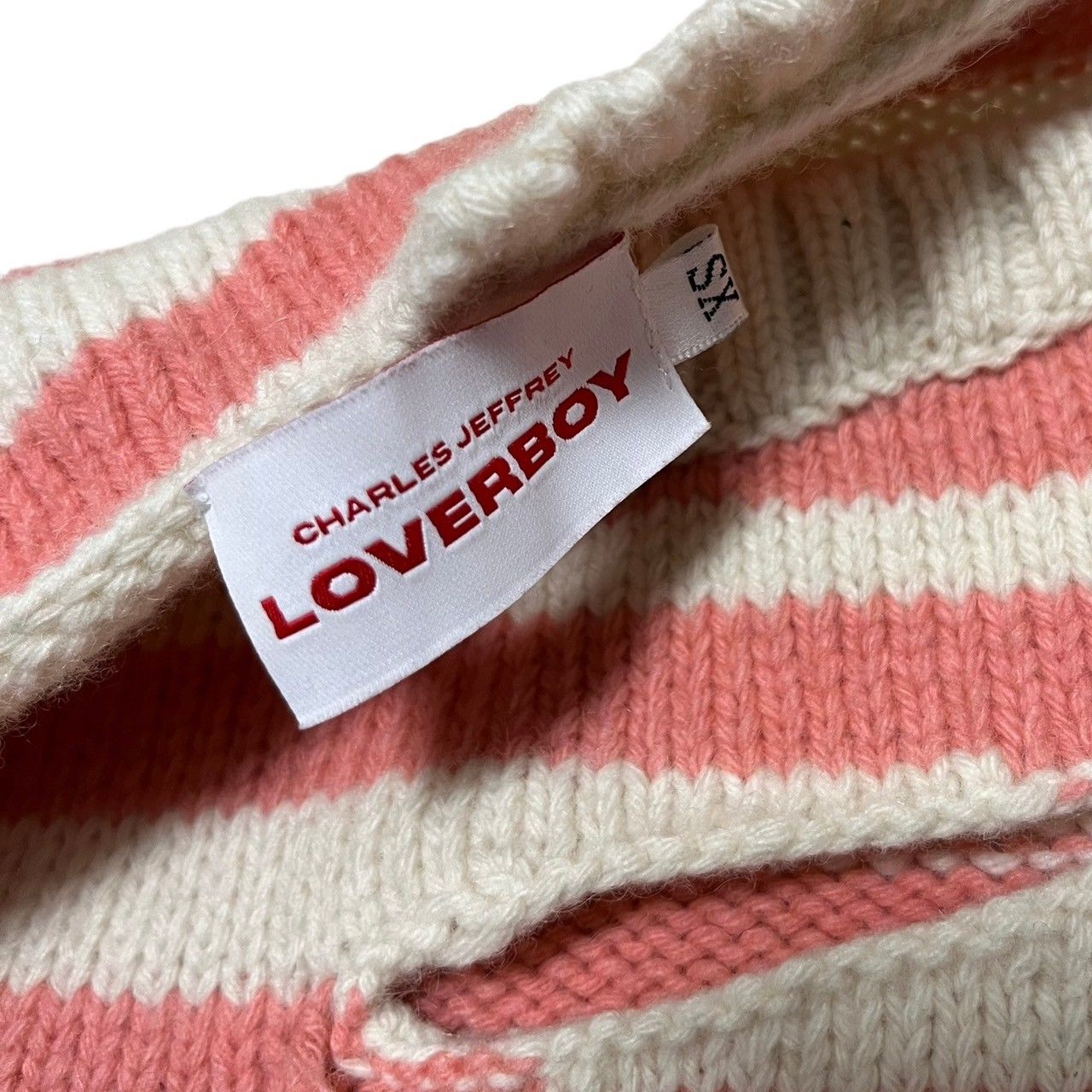 Charles Jeffrey Loverboy ボーダーニット Charles Jeffrey LOVERBOY チャールズジェフリーラバーボーイ