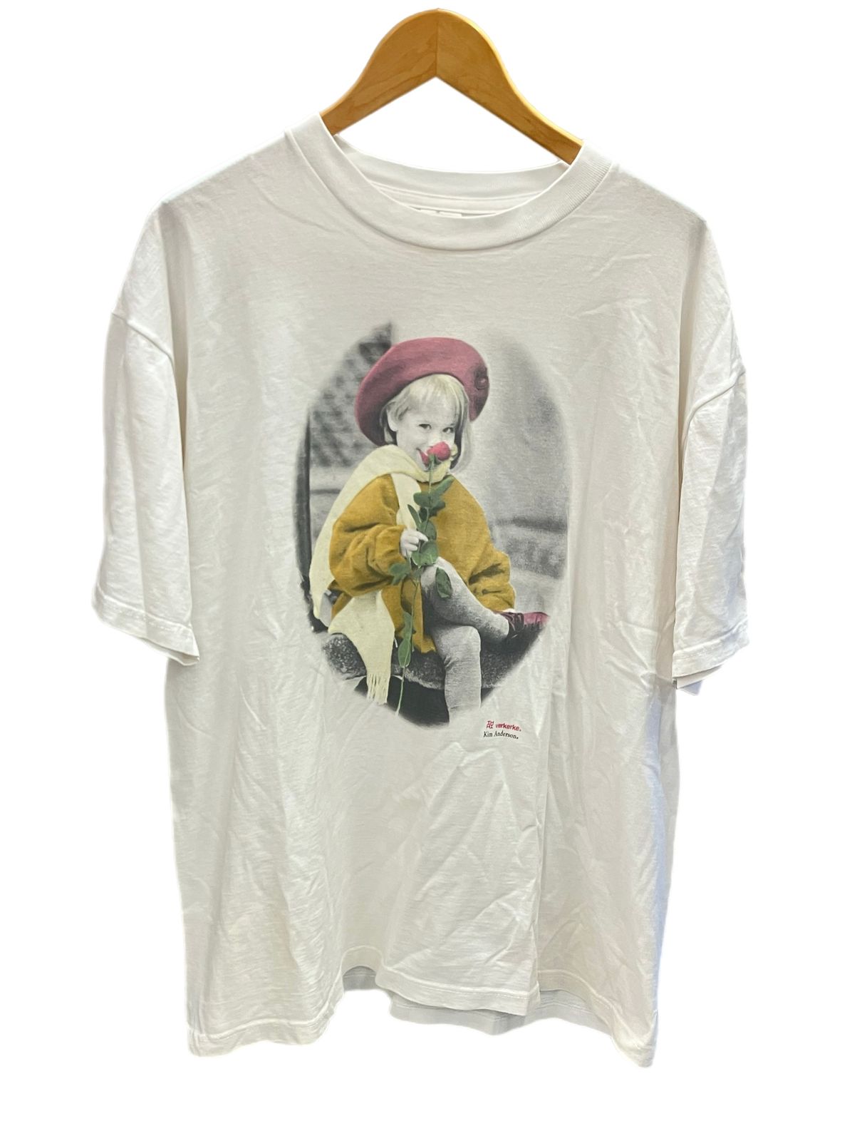 ヴィンテージ vintage 90s 90's Kim Anderson 写真家 フォトT ART Tee