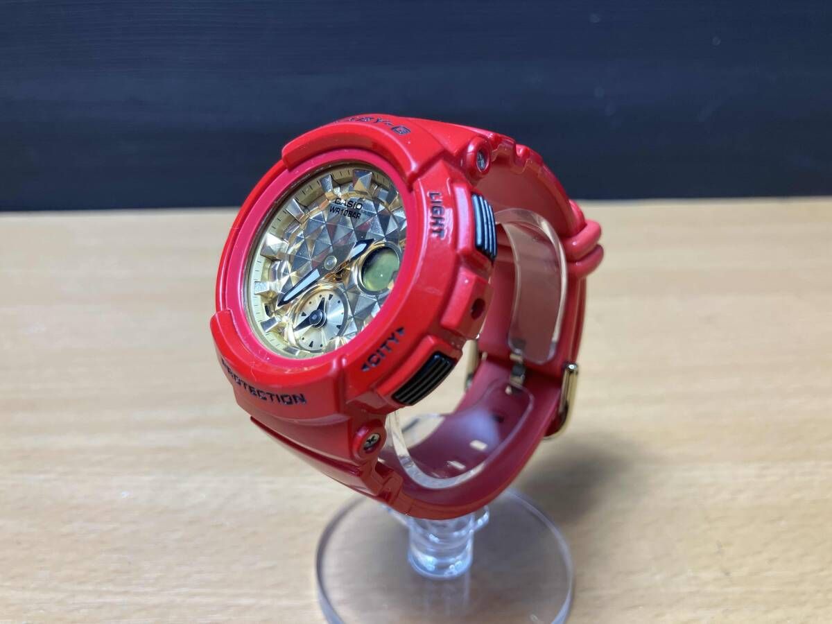 CASIO カシオ BABY-G BGA-195VLA Red/Gold 腕時計 Baby-G ベビーG 