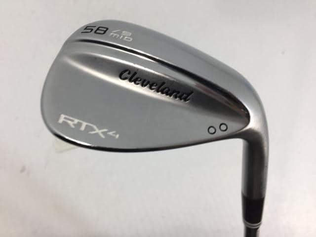 【中古ゴルフクラブ】クリーブランド RTX-4 ツアーサテン ウェッジ 58.09 MID 2018 D/G SW【14日間返品OK】