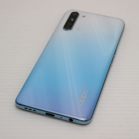 超美品 SIMフリー OPPO Reno3 A ホワイト スマホ 白ロム 土日祝