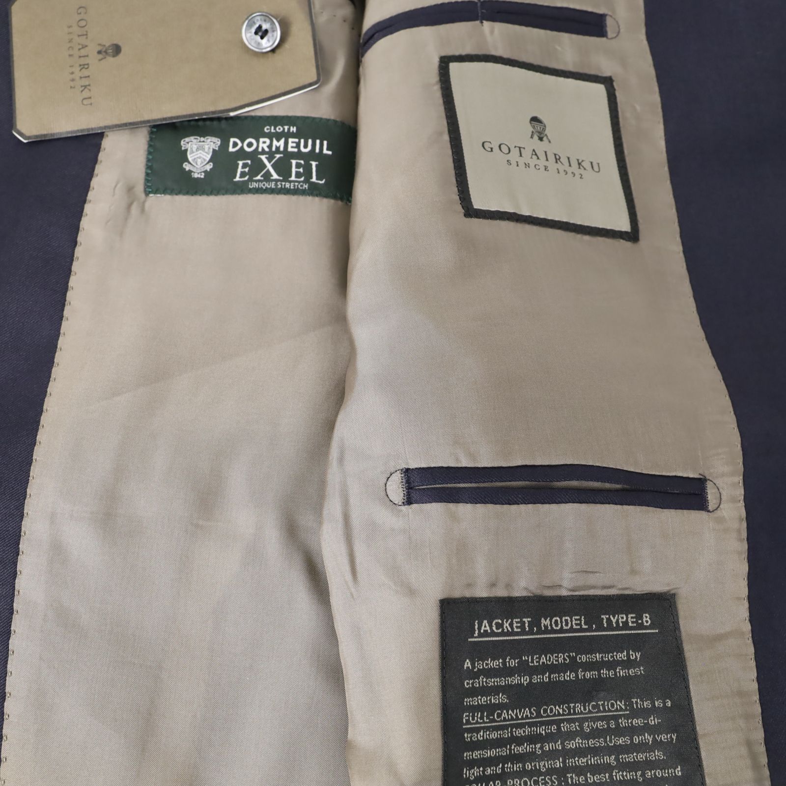 新品◇ 9.9万円 gotairiku 五大陸 最高級 ドーメル EXEL ビジネス