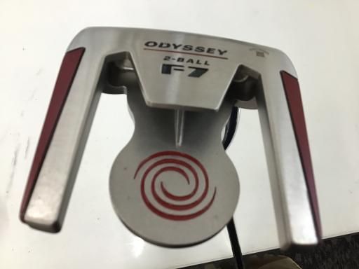 オデッセイ WHITE HOT XG 2 ball F7 34インチ パター PT スチール フレックスその他 メンズ 男性用 右利き 右用 Bランク ゴルフクラブ