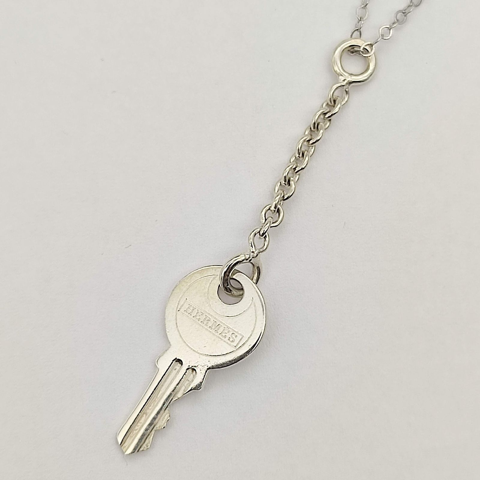 美品】エルメス HERMES キーモチーフ 鍵 ネックレストップ チャーム