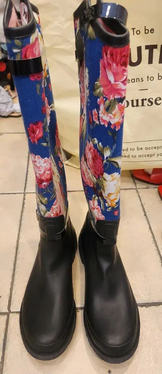 H ＆ M ロング レインブーツ