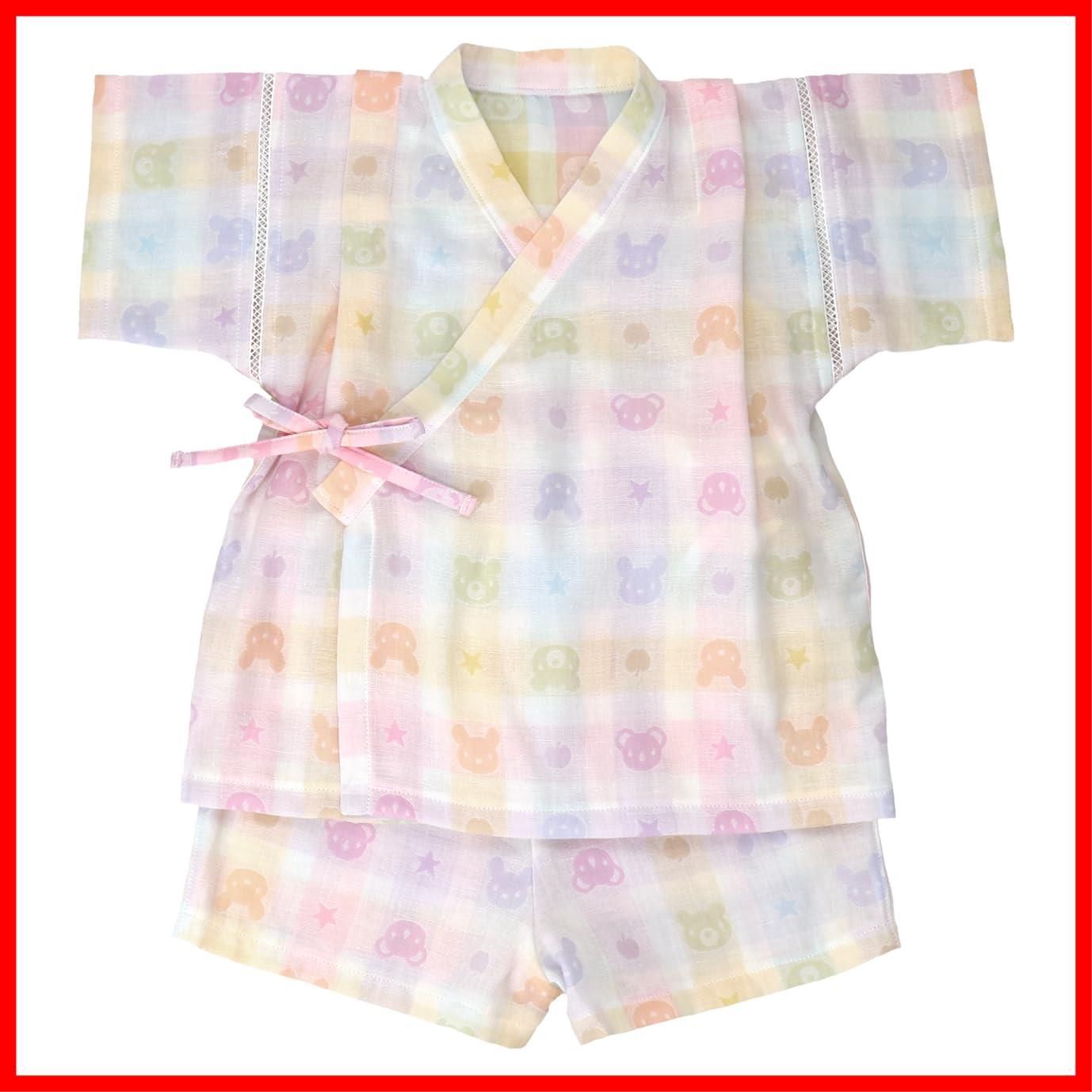 数量 赤ちゃんの城 甚平 カラフル