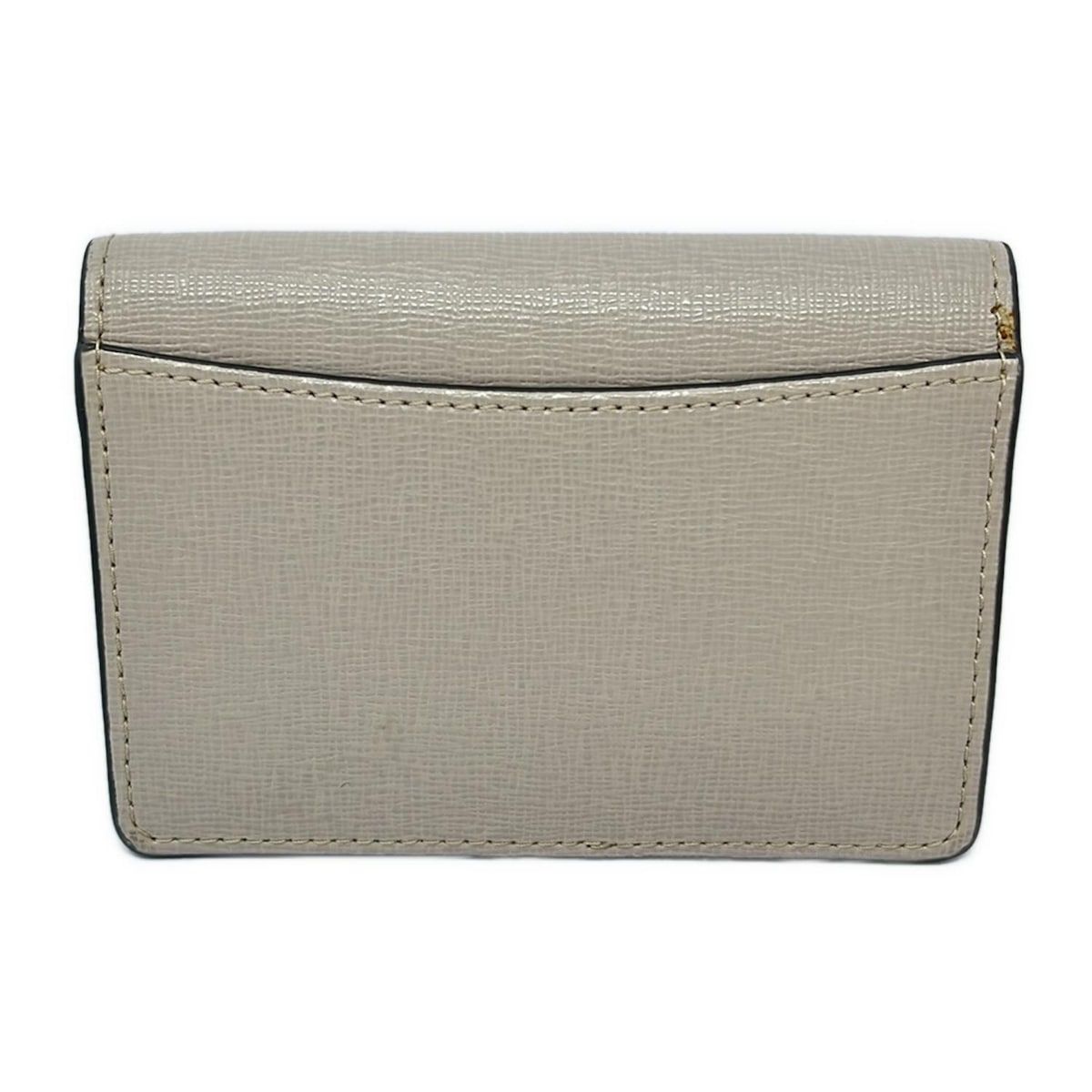 FURLA フルラ 名刺入れ - ベージュ レザー