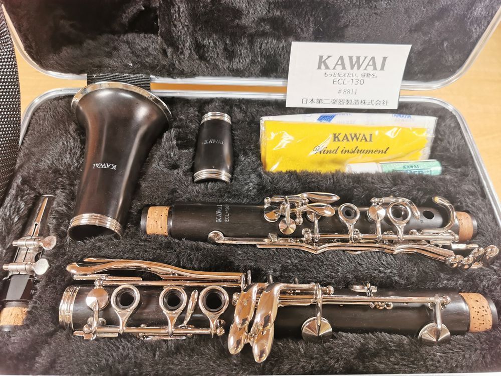 値下げ　美品　KAWAI KCL-411 クラリネット