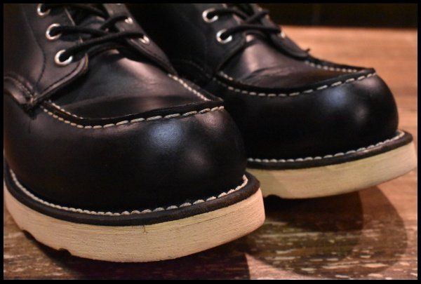 レッドウィング　REDWING　8130 ブラッククローム　羽タグ　8D 8D 良品 羽タグ】レッドウィング 8130 アイリッシュセッター 黒