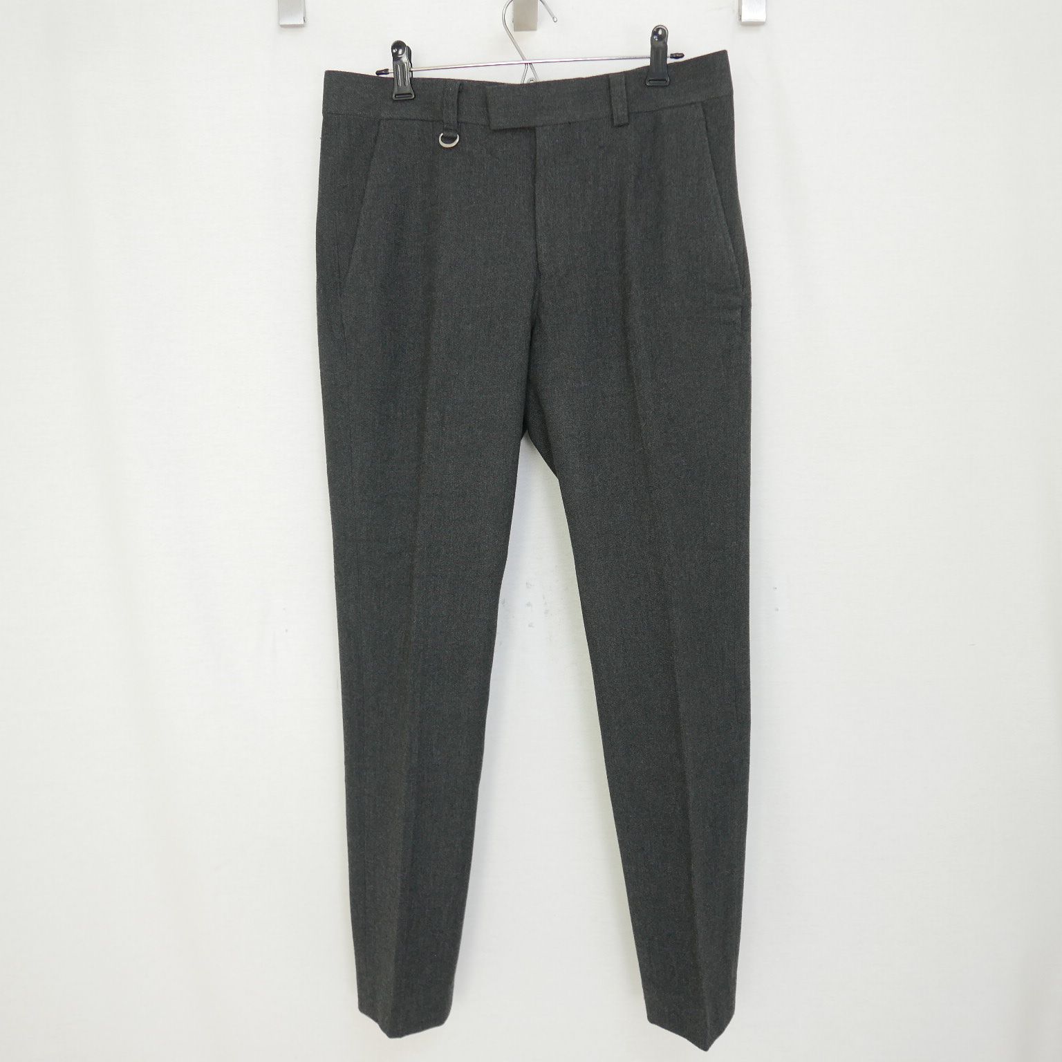 17AW SOPHNET. ソフネット STRETCH GABARDINE SLACKS メンズ ボトム ストレッチ スラックス パンツ GRAY M SOPH-178001