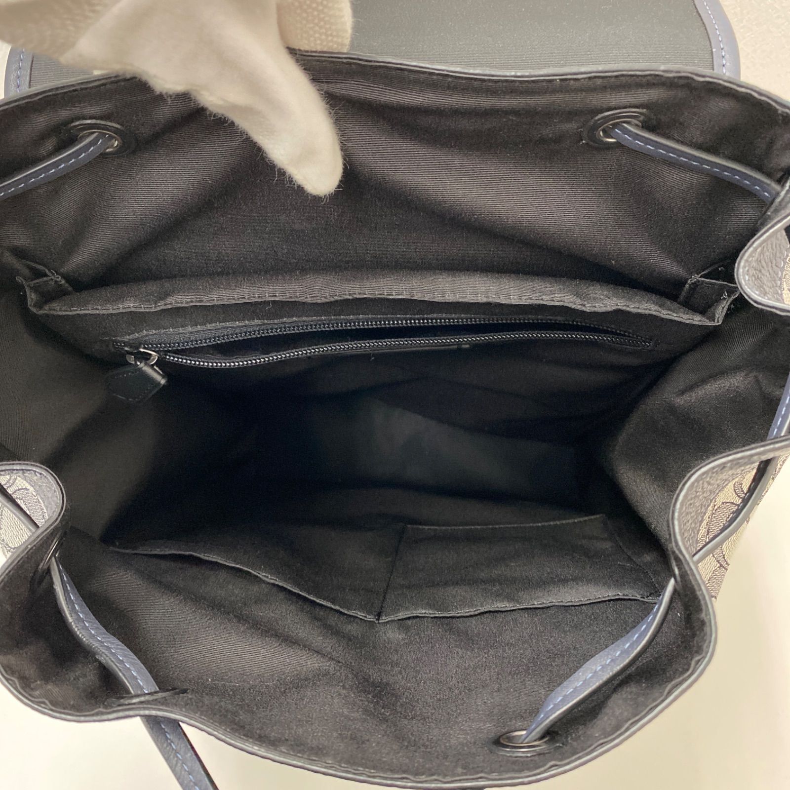 COACH コーチ スプリントバッグパック シグネチャージャガード