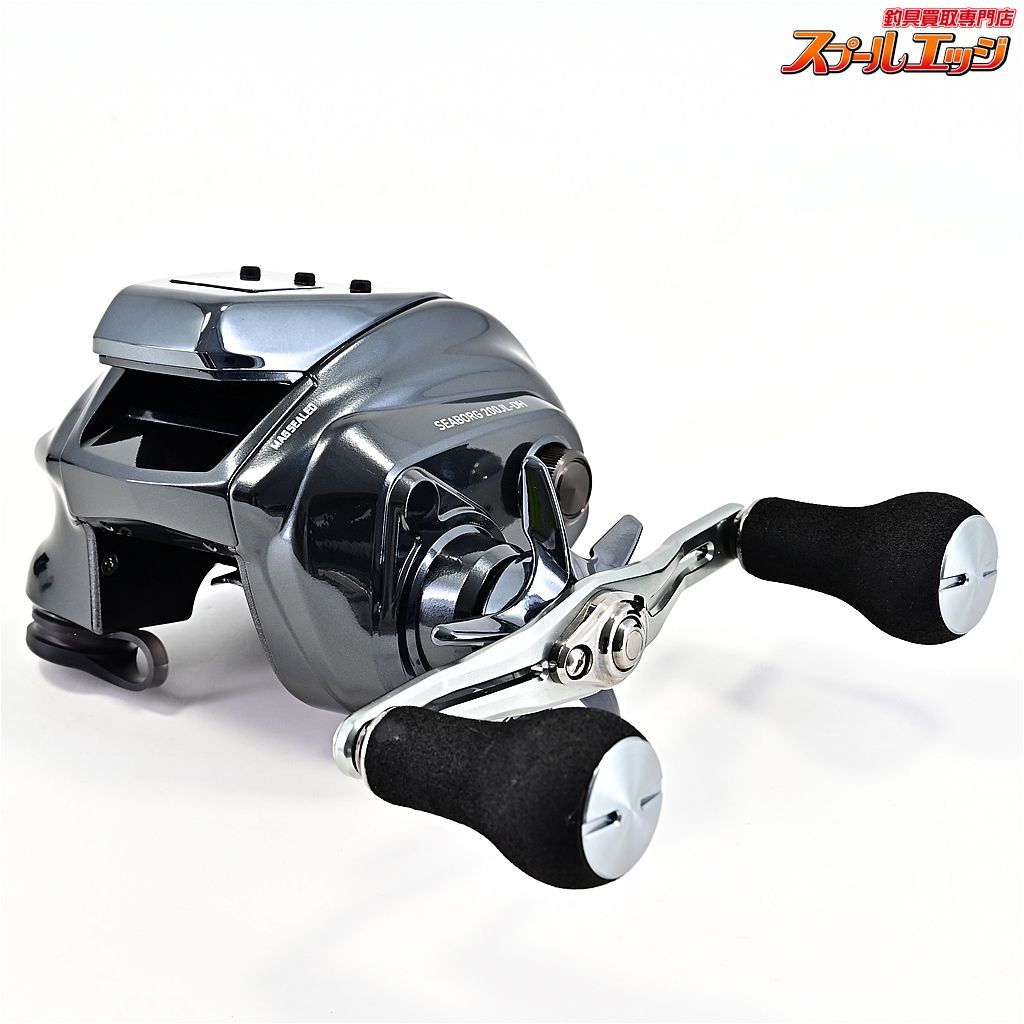  ダイワ 22シーボーグ 200 JL-DH 使用距離5.1 km 使用10時間 DAIWA SEABORG m 42659 電動リール リール